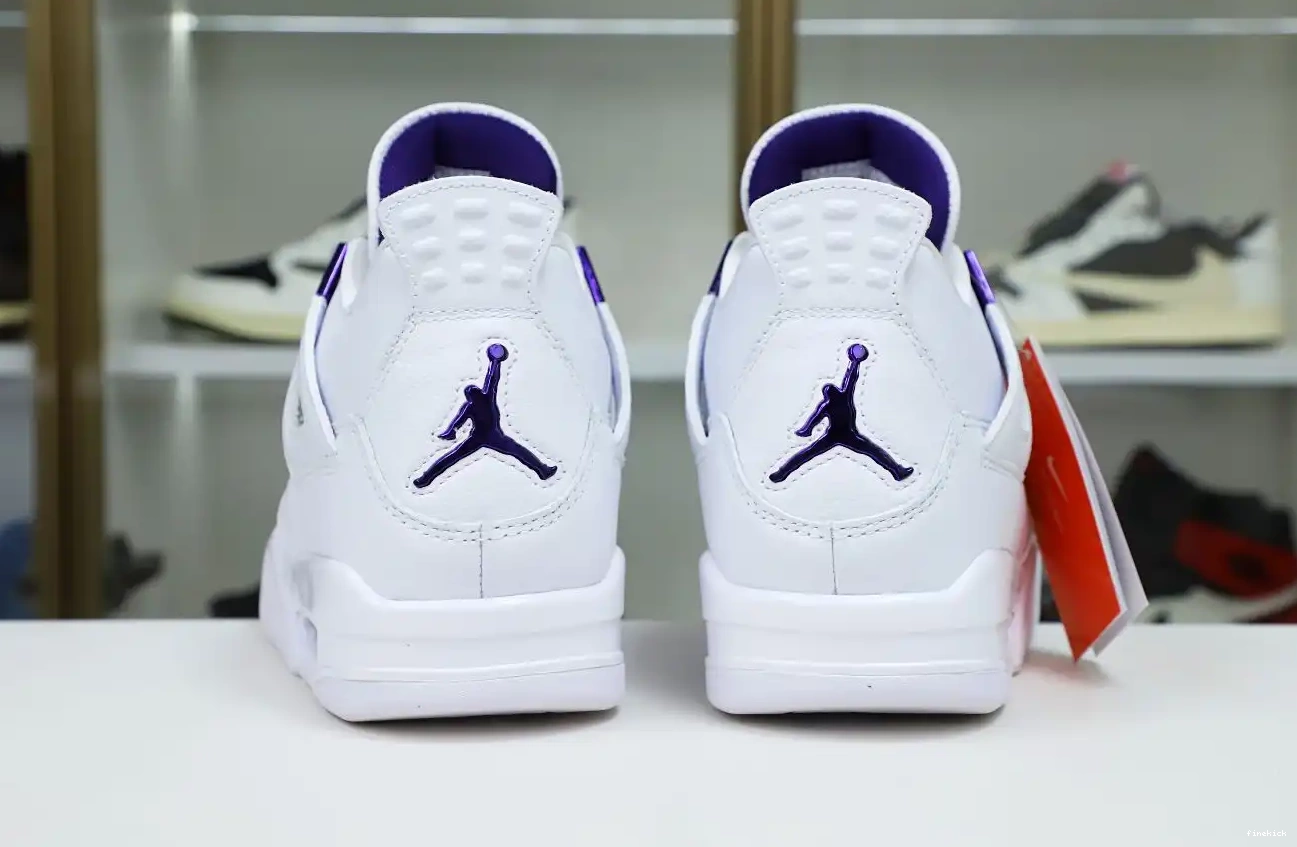 PURPLE 4 JORDAN AIR METALLIC 0325
